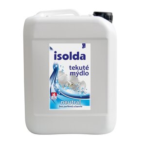 isolda NEUTRAL tekuté mydlo bez parfumácie a farbív 5 L