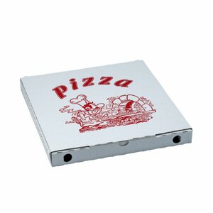 Krabica na pizzu s rovným rohom, 28x28x3cm