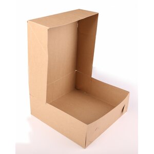 Krabička hnedý KRAFT, 20x20x10cm